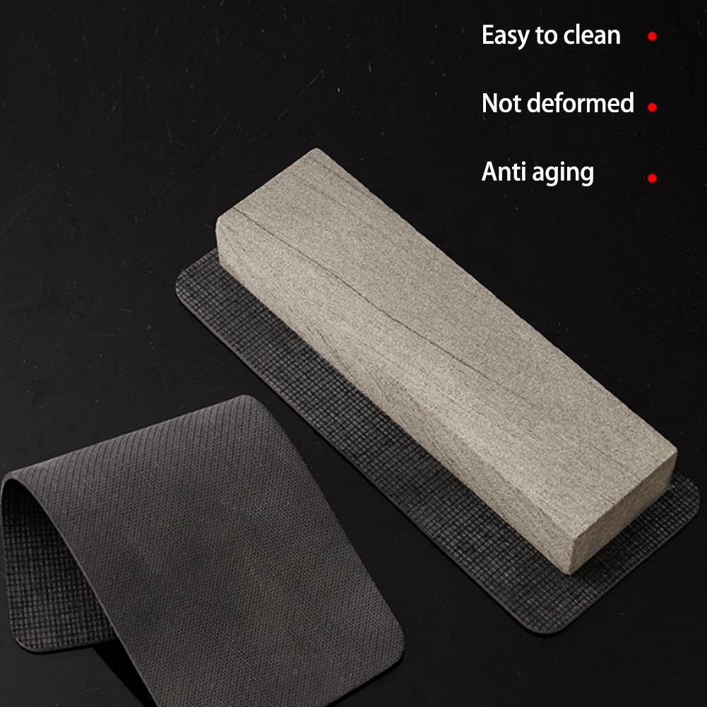 Anti Slip Mat For Sharpener Sharpening Stone Pad High-quality Kitchen Sharpening Fine Knives Gr E9U5