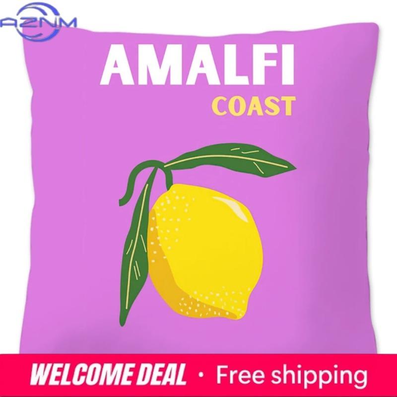 Luxury Home Decor Pillow Cover Abstract Lemon Cartoon Office Sofa Car Cushion Cover