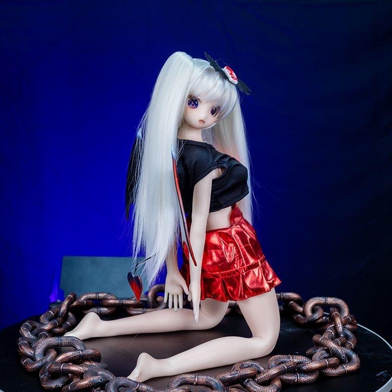 Poupée sexuelle pour homme de 40 cm, anime vampire cosplay halloween mini petite amie masturbation tasse jouet sexuel pour adulte