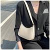 New Fashion Female Bags Retro Solid Color Plutonium Leather Shoulder Axillary Casual Female  Bags