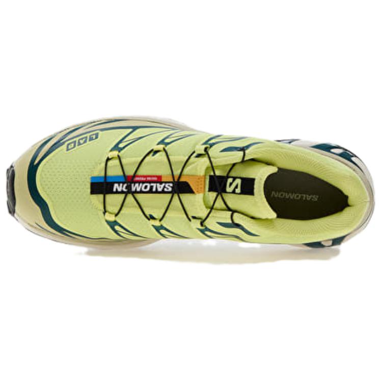 SALOMON XT-6 Sunny Lime Unisex Sneakers Yellow Southern-Moss Atlantic-Deep L47445200