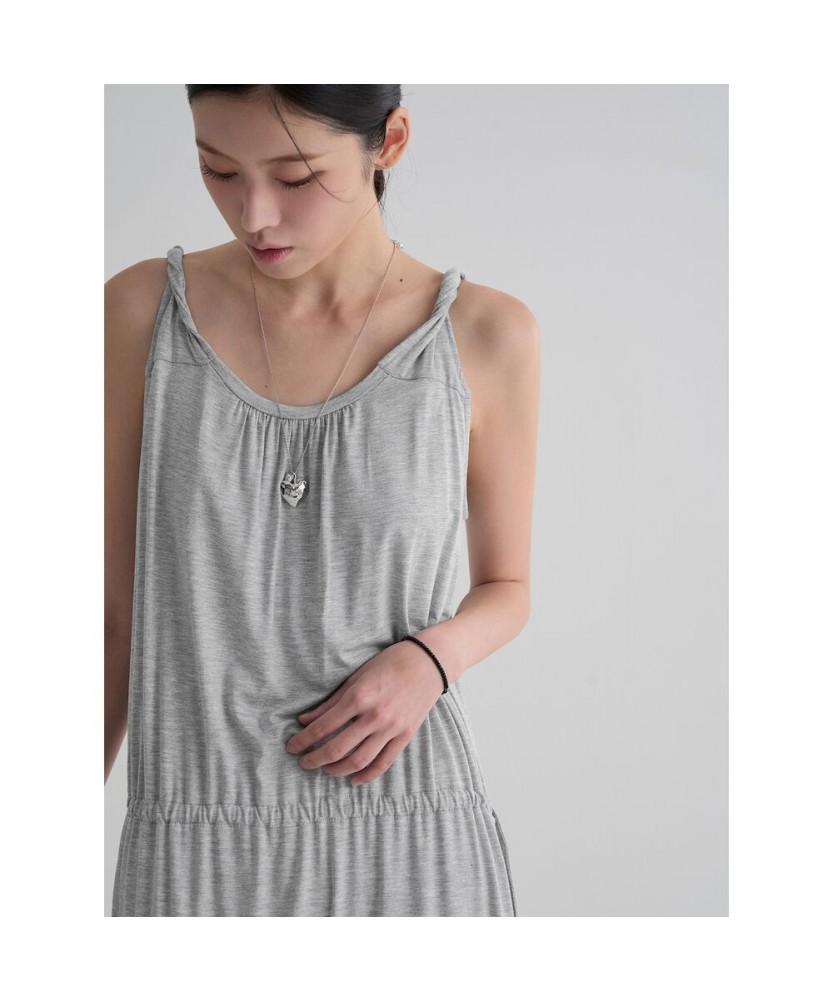 8SECONDS Jersey Sleeveless Dress Gray
