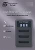 USB Triple Charger for Olympus LI-42B, LI42B, 40B, ENEL10, FUNP45 Camera Batteries