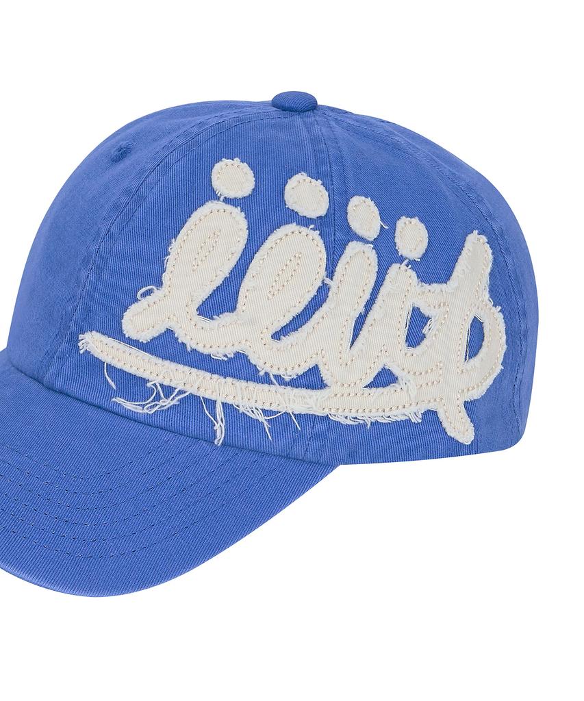Iuteu Applique Eeut Ball Cap / Blue