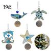 Artistic Window Hanging Ornament Coastal Spirit Ornament, Durable Acrylic Decorative Pendant, Unique Housewarming Gifts for Friends Inspired