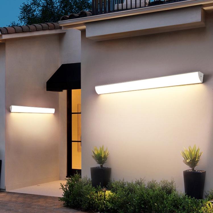 Waterproof LED Outdoor Wall Light for Balcony, Terrace, or Entrance 