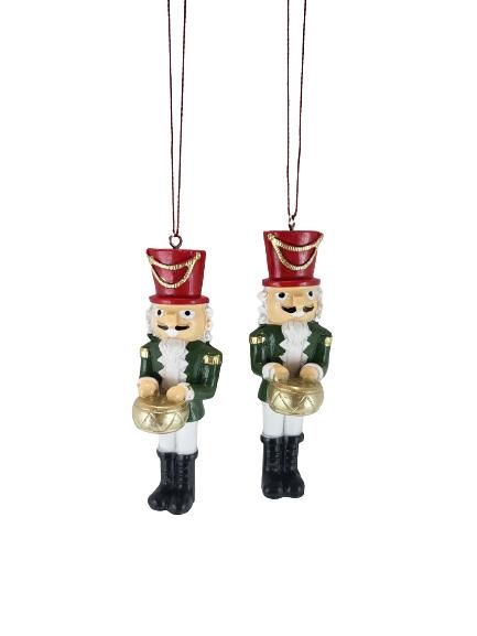 Nutcracker Soldier Pendant 2 Pcs