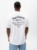 Jigga Wear Gothic Men's White Short Sleeve Oversize T-Shirt M