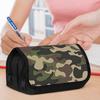 Double Layer Pencil Case, Vibrant Printed Pencil Pouch with Multi - Color Camo Design, Fashion Storage Bag, Portable Pencil Case with Zipper, Durable