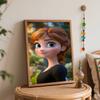 Disney Anna Paint By Number Kit Portrait Drawing Canvas DIY Picture Home Decor Modern Wall Art Gift For Fans Unique Hobby Crafting Decor