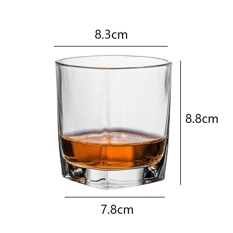 Pahar de băutură Articole de ceai elegante Rezistent la căldură Căni de apă Pahar pentru vin străin Pahar de whisky Pahar transparent pentru apă de gură Hotel Bar Pahar de vin
