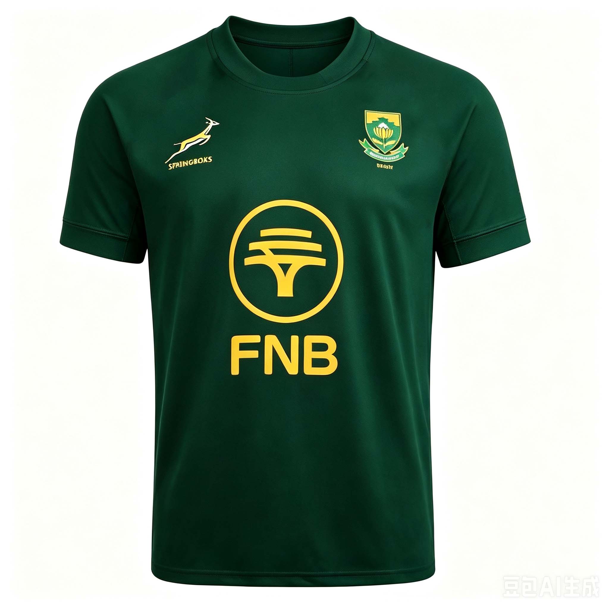 Springbok Rugby Jersey, Children s/Adult Jersey, Springbok National Team Fan Casual Training Shirt, Rugby Uniform S