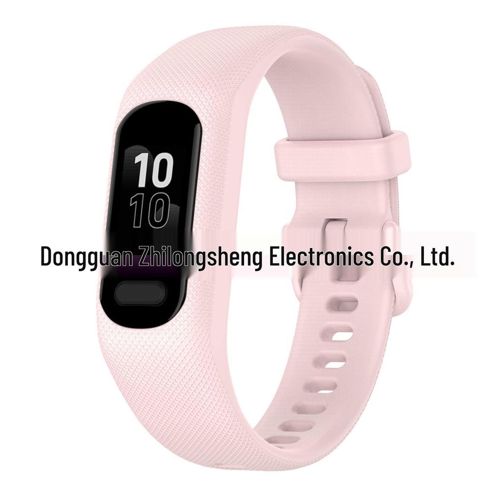 Cinturino texturizzato in silicone compatibile per braccialetto Garmin Smart5