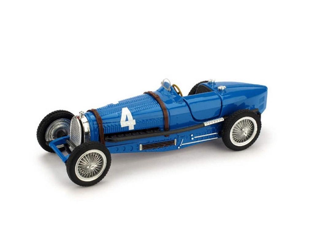 Blum Bugatti Type 59 1934 Belgian Grand Prix 4 Rene Dreyfus 1/43 [Restock]