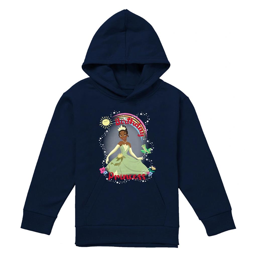 The Princess and the Frog Childrens/Kids Birthday Princess Tiana Hoodie