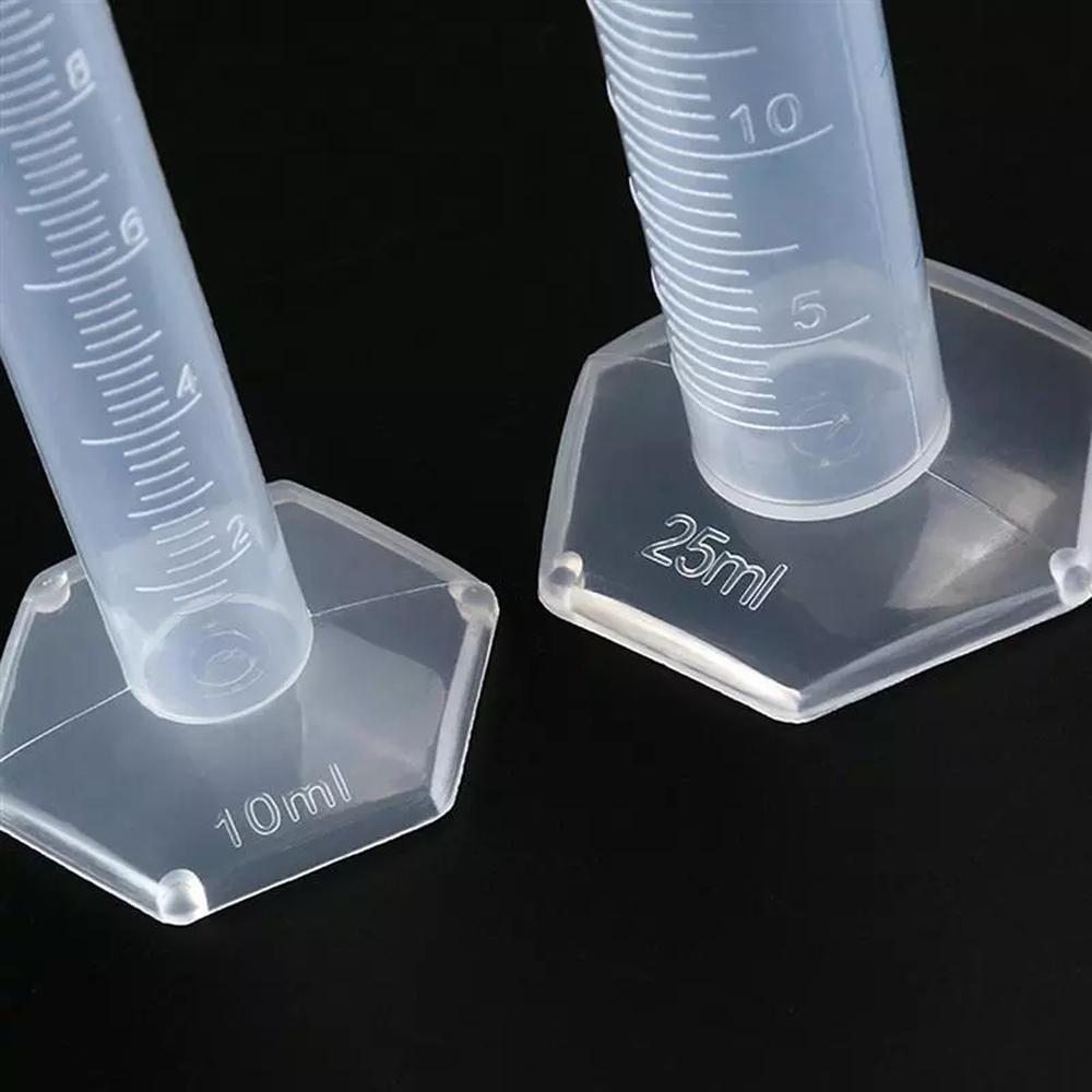 Transparent Measuring Cylinder Graduated Cylinder Plastic Measuring Cylinder Graduated Tube