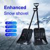 Snow Shovel High Hardness Rust-proof Metal Car Ice Snow Removal Heavy-duty Shovel for Outdoor