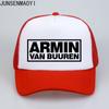 Armin Van Buuren Kappe DJ Fans Trucker Mesh Cool Baseballkappen Together In A State of Trance Kappe Damen Unisex Musikkappe Hut Sonnenhut