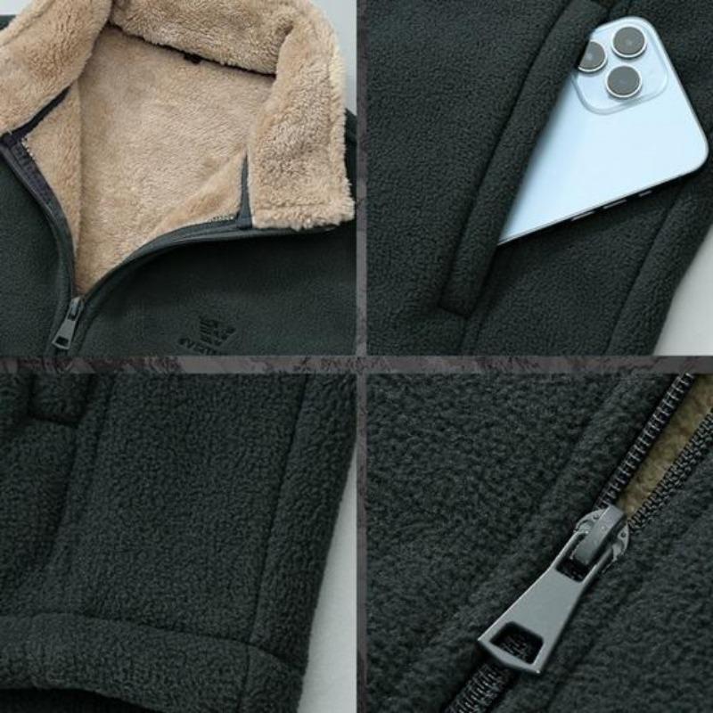 Men Warm Waistcoat  Vest Men's  Sleeveless Coat Men Winter Vest