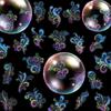 50 Transparent Laser Fancy Tattoo Stickers Flowing Hemp Stickers Laser Three-Dimensional Bronzing Antique Goo Card Holography