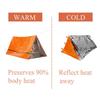 2 Person Emergency Tube Tent Casa De Camping Travel Pergola Family Campaign House Tourist Tents Cool Gear Equipment Coat