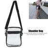 Clear Messenger Bag Stadium Approved Transparent PVC Shoulder Bag for Work Business