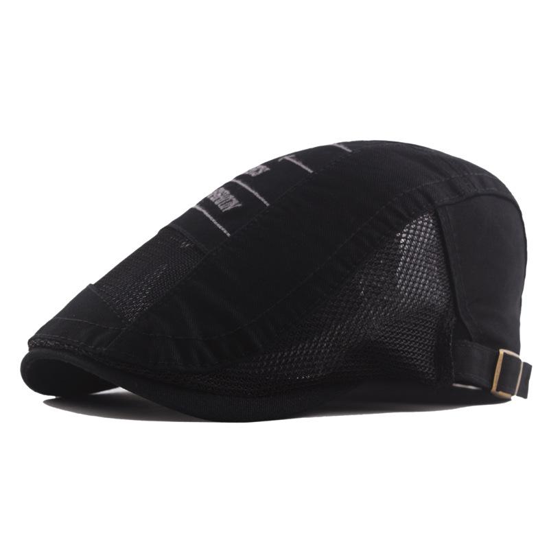 Summer Mesh Breathable Beret for Men Newsboy Caps Gatsby Painters Hats Driver Ivy Hat Gorro Hombre Boina