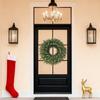 Christmas Wreath Real Touch Faux Cedar Large Green Garland Front Door Windows Festive Party Decor DIY Decoration