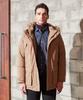 Bhpoloclub Men'S Winter Real Raccoon Duck Down Jp805