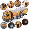 1/50 Crane Toy Metal DieCast Crane Model,Construction Truck Toys with Simulated Sounds and Lights,Suitable for Ages 3 and Up Toy Crane for Boys