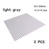 Non-Toxic 24X24 20X20 Dots Classic 2Pcs Base Plates Blocks Small Size Diy Bricks Baseplates Abs Plastic Assembly Plate Blocks For Children