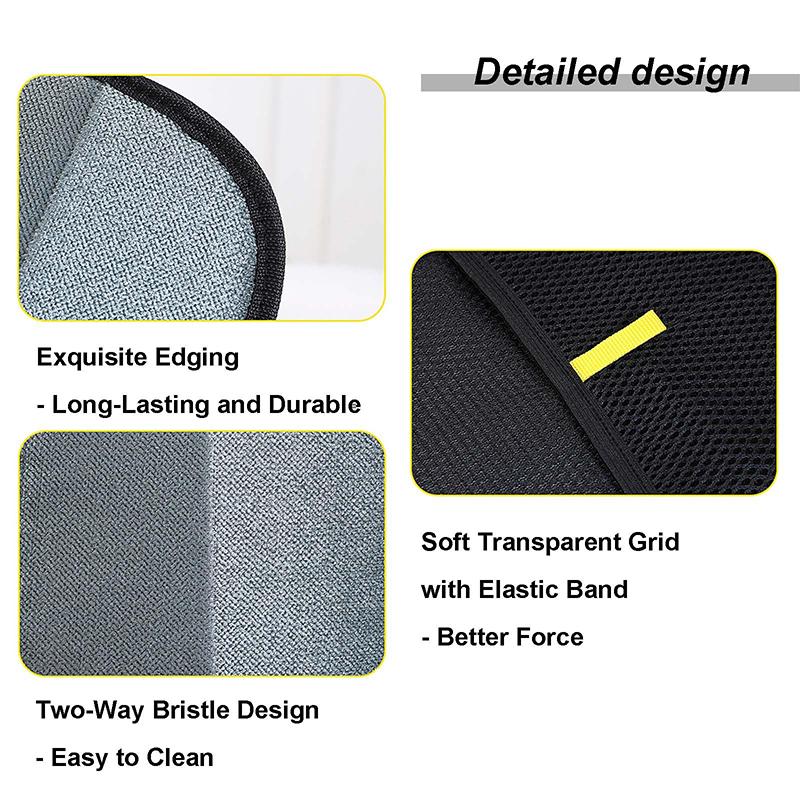 Pet Hair Removal Glove, Reusable Electrostatic Cats & Dogs Hair Removal Tool For Couch, Bed Sheets, Furniture, Carpet, Car Seat