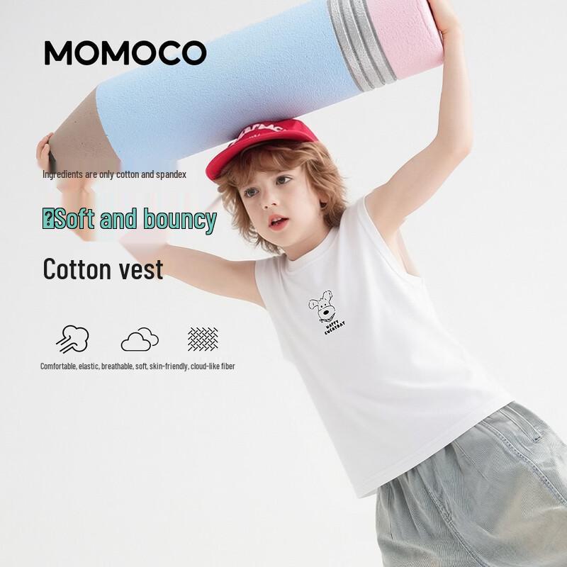 MOMOCO Boys Summer Cotton Tank Top 120