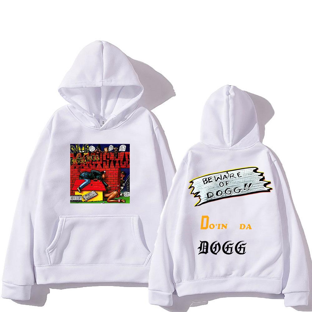 Pozor na psa Mikina SnoopDogg Funko Pop Pohodlné mikiny Grafický potisk Punkové oblečení Ropa Hombre Retro Mikina