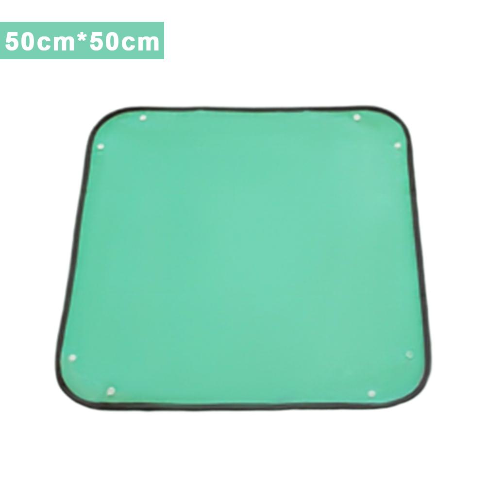 

Tray Plant Accessories Plant Regeneration Mat Waterproof Transplant Pad Mixing Soil Plant Gardening Pruning Tool 50cmx50cm зелений