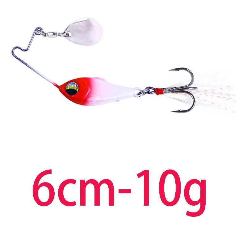 4g 8g 10g 15g 20g Fishing Lures Wobble Rotating Metal Vib Vibration Bait Fishing  Artificial Hard Baits Spinner Spoon Lure Pesca