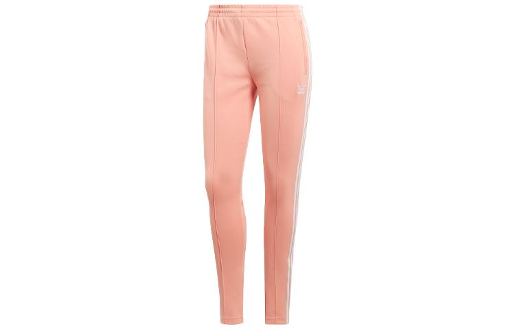 Adidas Originals SST Knitted Sweatpants Women s Gray Pink DV2593 36