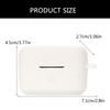 Earphone Shockproof Housing Skin-friendly Cover for ATH-CKS30TW+ Guard Washable Shell Protector Nonslip Impact Resistant