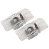 2Pcs LED Car Door Projector GT Emblem Welcome Light For Peugeot 307 RCZ 508 408 206 306 207 406 5008 607 807 1007 Line Accessory