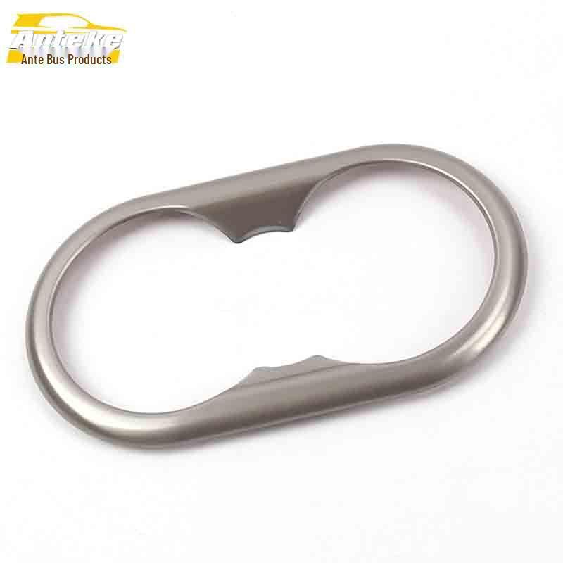 

CS75 Заднее сиденье Нержавеющая сталь Подстаканник Декоративная рамка и Бокс подлокотника Яркая накладка-кольцо