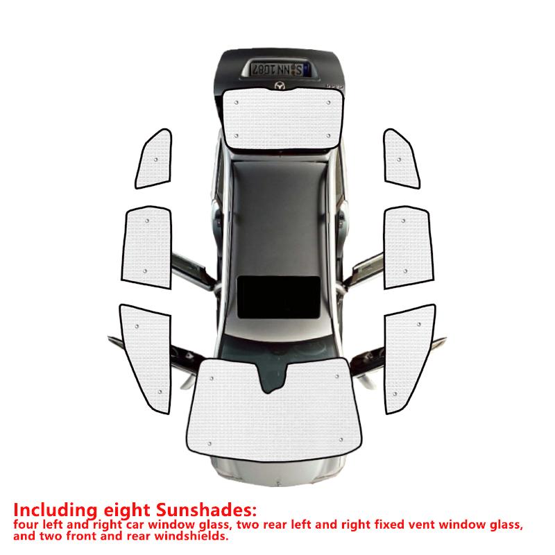 Car Full Sunshade For Volvo XC60 MK1 2009~2017 2010 2011 2012 2016 Auto Accessories Sun Visor Protection Parasol Window Stickers