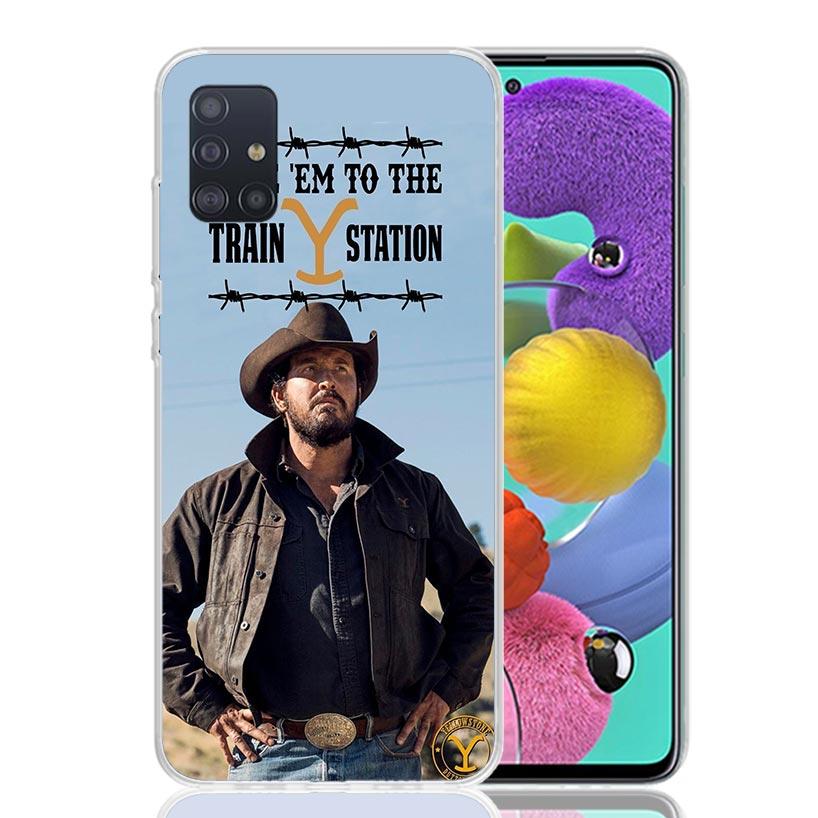 Yellowstone TV Show Phone Case For Samsung Galaxy A52 A32 A22 A12 A02S A50S A30S A51 A31 AA71 Note 20 Ultra 10 S10 Plus Galaxy A