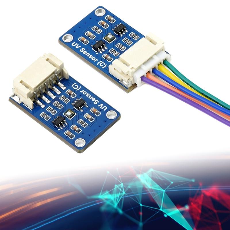 Digitally LTR390-UV Ultraviolets Sensor (C) Direct UV Indexing Value Output Bus 3.3V/5V Measure Light Intensity