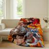 Game S Street F Fighter Blanket For Sofa Office Bed Plane Travel Sleep Read Relax Camping Soft And Warm