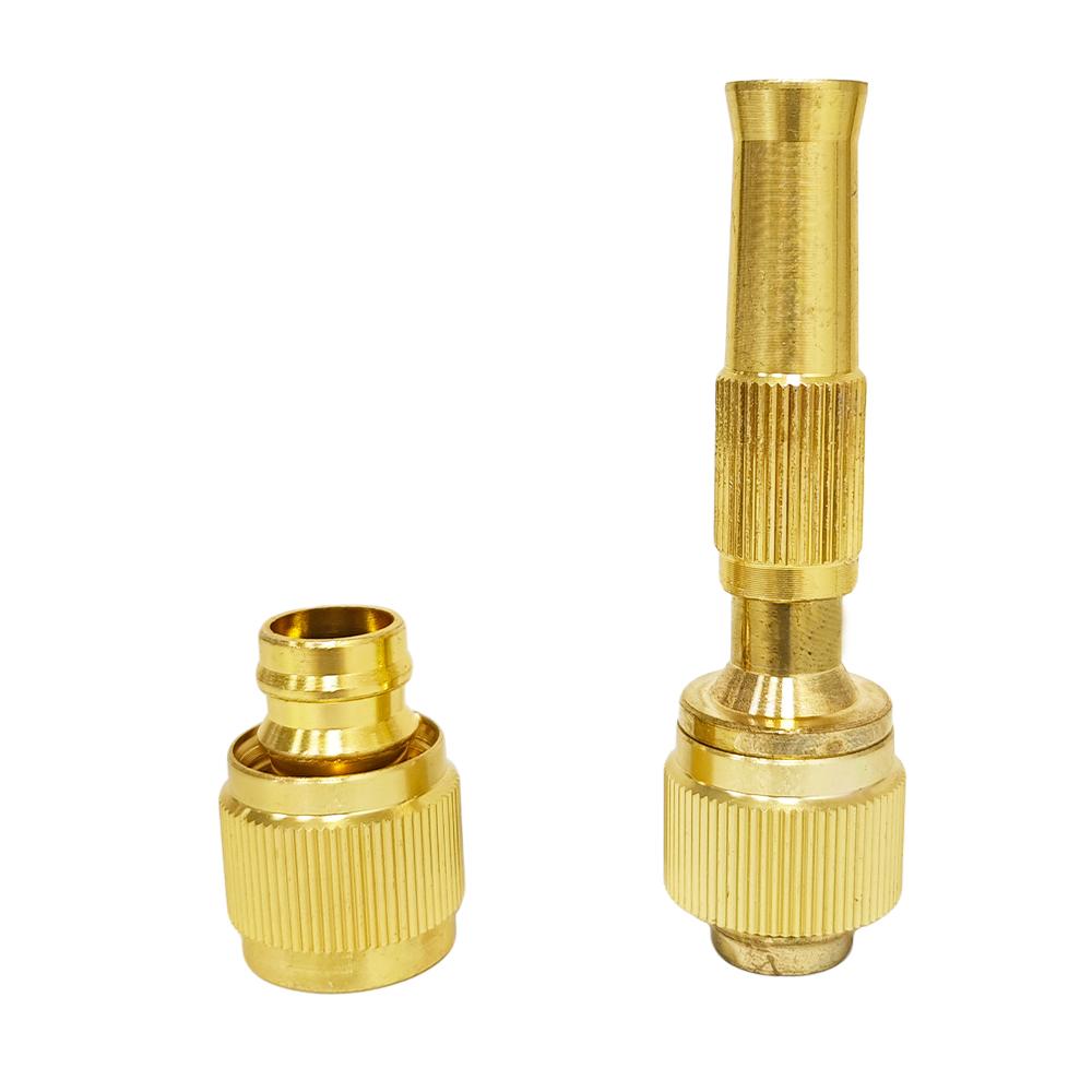 Compact Quick Connect Alloy Nozzle for Daily Home Hose Outdoor Cleaning Work