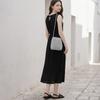 Karra Sleeveless Pleated Dress + Belt Set A6m0972