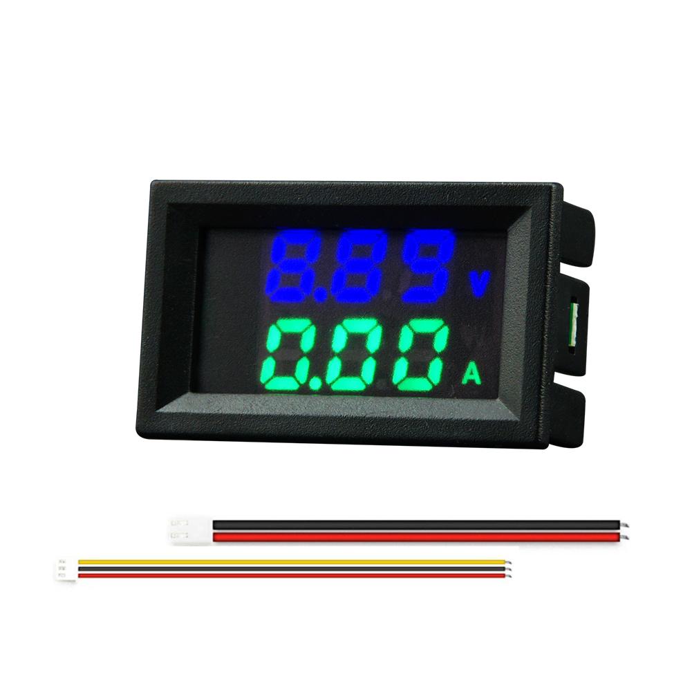 10A/50A/100A Amp Volt Gauge Dual LED Display Voltage Current Meter High Precision Voltage Current Meter Tester Measurement Tools