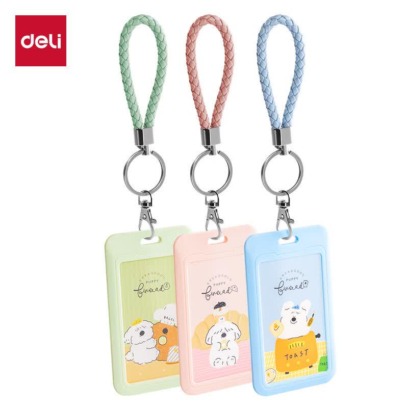 Deli Clip-on ID Card Holder