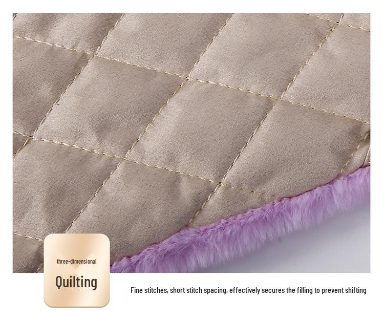 Autumn Winter Student Dorm Mattress Pad Tatami Velvet Blanket for Waist Protection