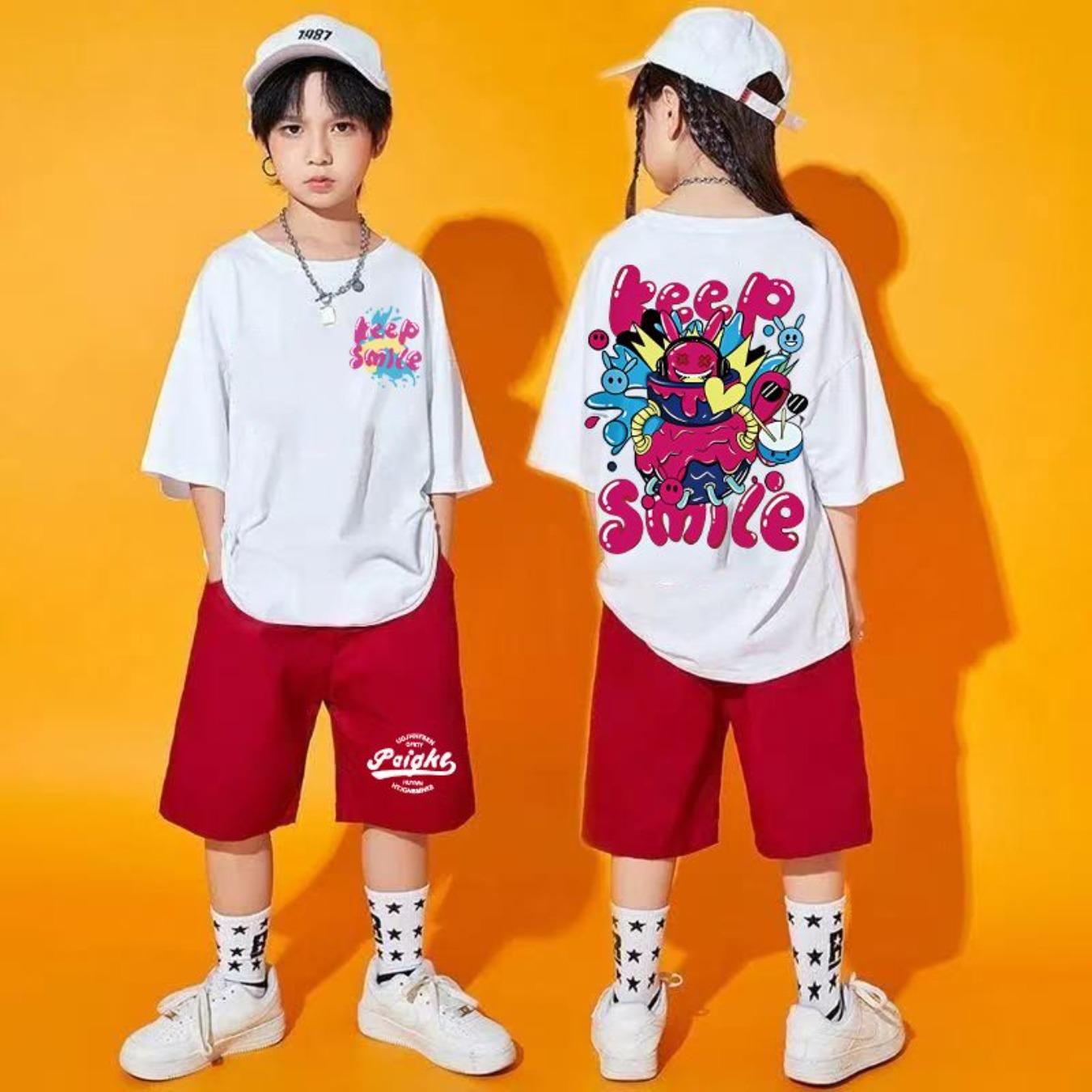 

Summer Graffiti 2025 Boys Clothes Sets 2025 T-Shirt Pants 2PCS Kids Girls Clothing Children Outfits 13-14Y